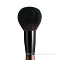 Bristles Face Powder Makeup Brush With Aluminum Ferrule